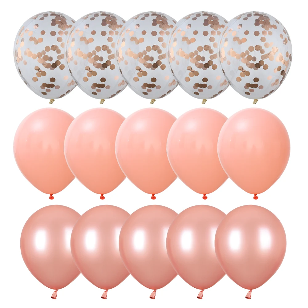 15 шт. латексные шары с конфетти 12 дюймов|Воздушные и аксессуары| |