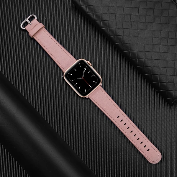 Красивая натуральная кожа петля ремешок для apple watch 38mm для наручных часов iwatch, 44 мм 40 мм 5 4/3/2/1 браслет ремешок 42 мм