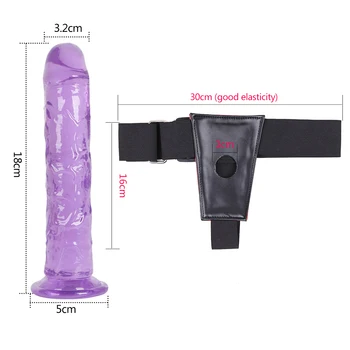 Wearable Strapon Dildo For Lesbian G Spot Stimulator Adult Sex Toys Panties Strap On Dildos Pants Sex Toys For Women Erotic Toys 2