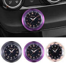 Украшение автомобиля электронный метр Автомобильные часы авто подвеска с кристаллом автомобильный стикер часы автомобильные аксессуары для интерьера