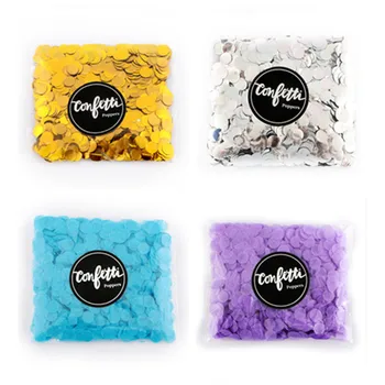 

10g/pack Round Balloon Sequins Transparent Wave Ball Filler Wedding Throw Confetti Decoration Christmas Party Supplies Favor -S