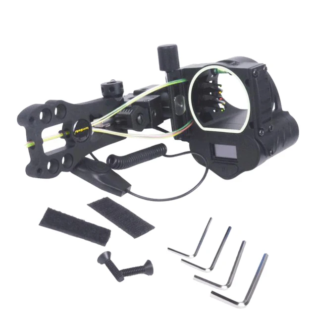  US $343.13 Aluminum Alloy Compound Archery Sight Supplies Sight with Bracket Compound 