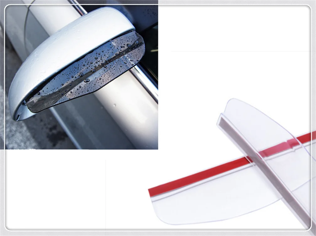 2Pcs Universale Specchietto Retrovisore Scudo Pioggia Per Renault Ez-Go Captur Arkana Zoe Egeus Dezir Safrane Ze