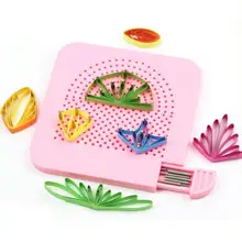 Квиллинг бумаги обмотки диска бытовой рулон Моталка для прокладочной бумаги Сделай Сам бумага для рукоделия инструменты в том числе 20 шт иглы Новые