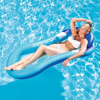 

160CM Outdoor Beach Pool Inflatable Swim Lounge Chair Adult Giant Pool Float Interactive Fun Summer Water Holiday Party Toy