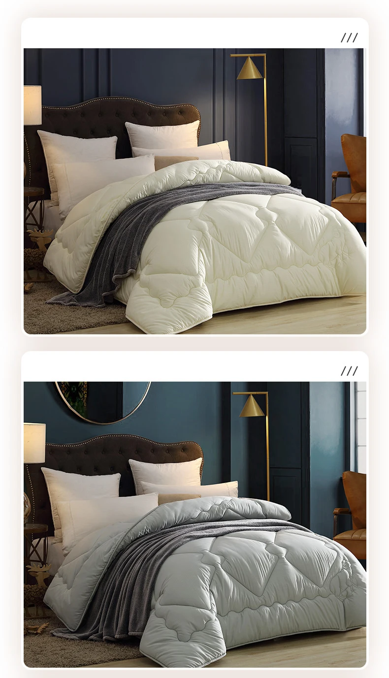 Австралийское шерстяное плотное теплое стеганое одеяло, мягкое зимнее двойное одеяло, весеннее и постельное белье осенних цветов, Кашемировое стеганое одеяло