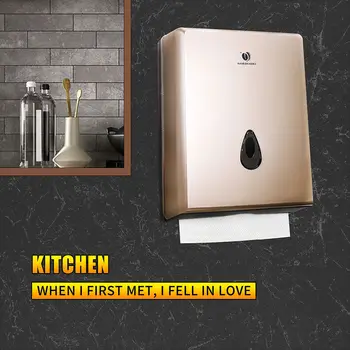 

Wall Mounted Bathroom Toilet Paper Holder ABS Towel Paper Dispenser Tissue Box Organizer Kitchen Paper Extraction Storage Box