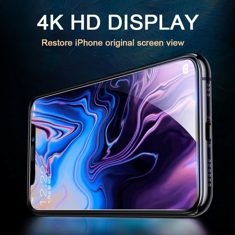 30D Защитное стекло для iPhone 11 Pro X XS MAX 11 стекло полное покрытие iPhone 11 Pro Max XR защита экрана закаленное стекло
