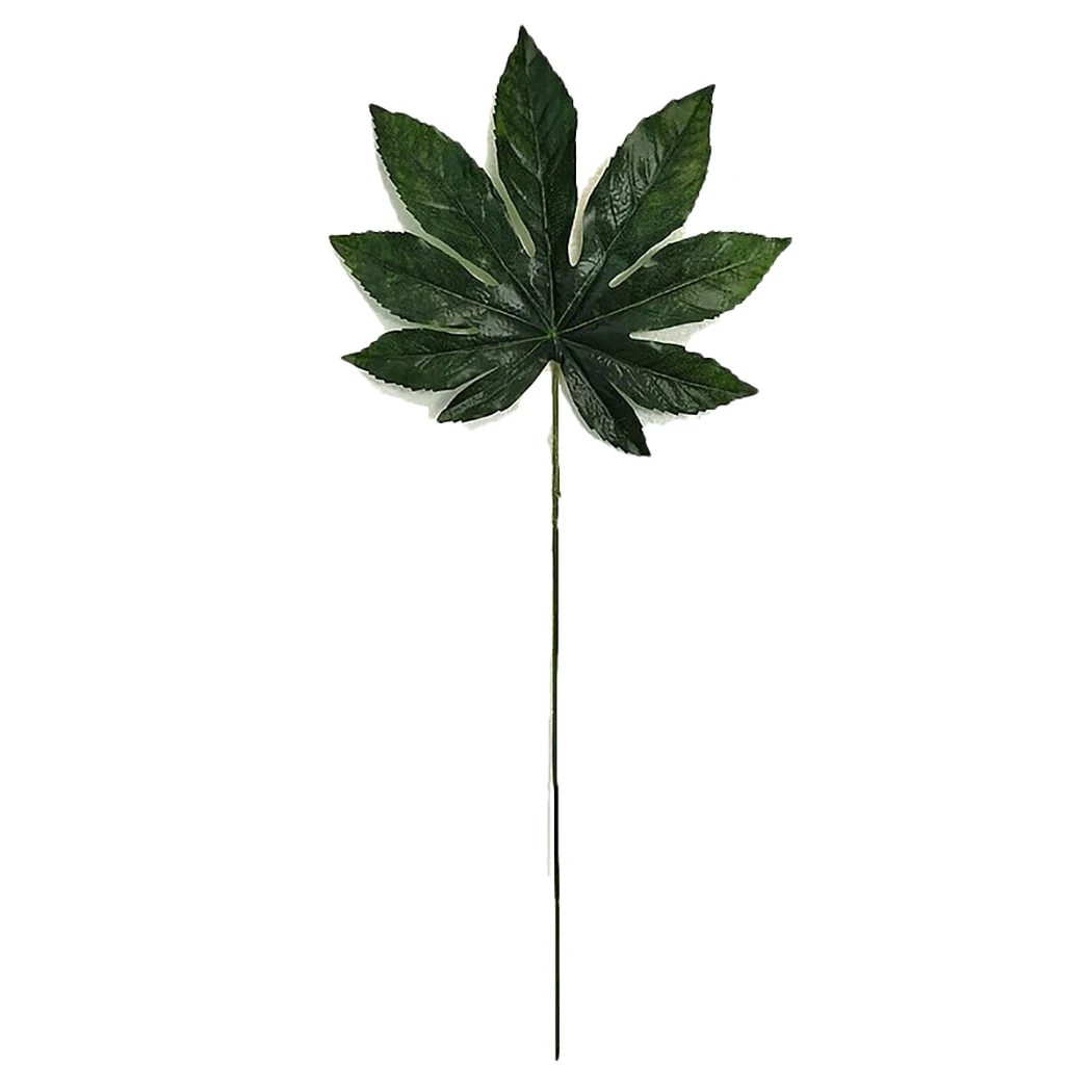 9 New Artificial Plants Green Turtle Leaves Garden Home Decor Green Leaves Home DIY Foliage Wedding Party Office Store Decorations - Цвет: 9
