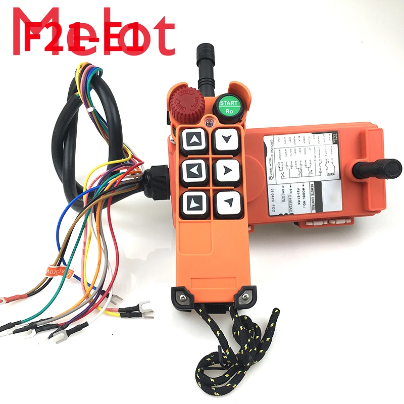 

36V 220V 380V AC F21-E1 telecrane industrial radio remote controllers for cranes and hoists
