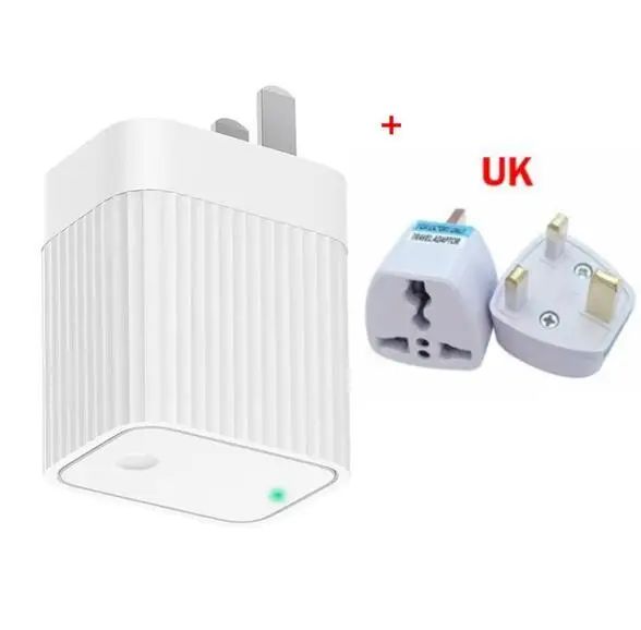 add UK plug Xiaomi MIJIA ClearGrass bluetooth wifi шлюз умный дом совместим с Mijia APP Mijia дверной замок Mijia bluetooth Temp - Цвет: add UK plug