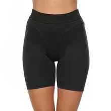 Женские спортивные шорты для фитнеса, Сексуальные Леггинсы для йоги, шорты для тренировок с высокой талией, женские тонкие однотонные короткие леггинсы для занятий спортом и фитнесом