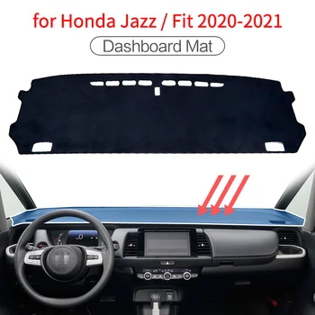

Dash mat dashmat for Honda JAZZ FIT 2020 2021 Anti-Slip Mat Dashboard Cover Pad Sunshade Dashmat Carpet Accessories