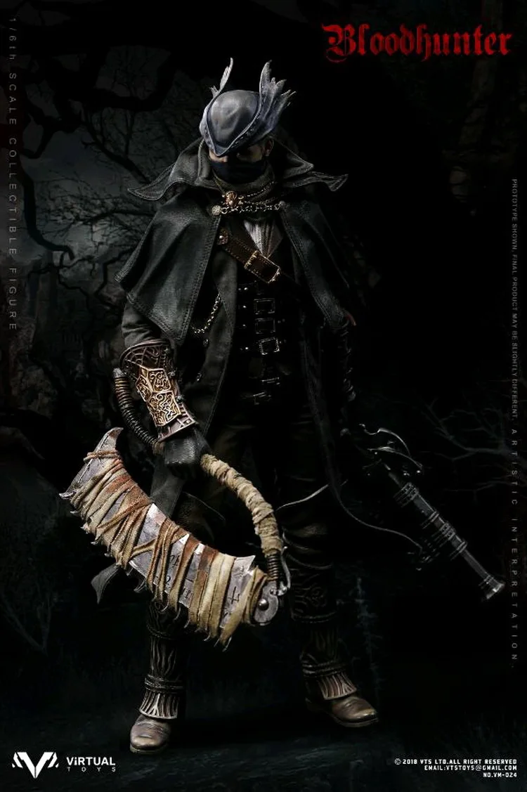 VTS TOYS VM-024 1/6 Blood Hunter 12inch Collection Action Figure Cosplay Dolls for Fans Hobby Present