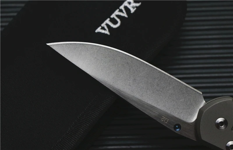 VUVR версия маленький sebenza 21 юбилей складной нож D2 лезвие титановая ручка кемпинг Многоцелевой Охотничий EDC инструмент