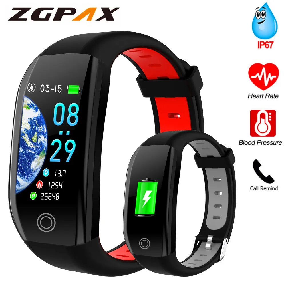 Фитнес умный Браслет трекер активности пульсометр Монитор артериального