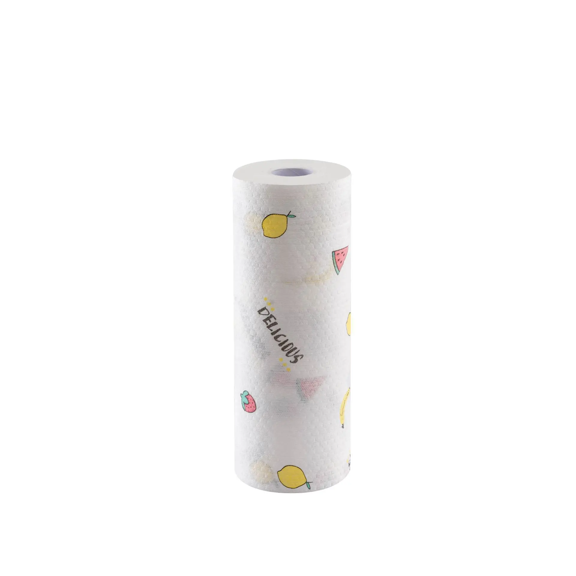 Printing lazy dishcloth does not touch oil kitchen non-woven cloth dry and wet household dishcloth disposable non-woven cloth en