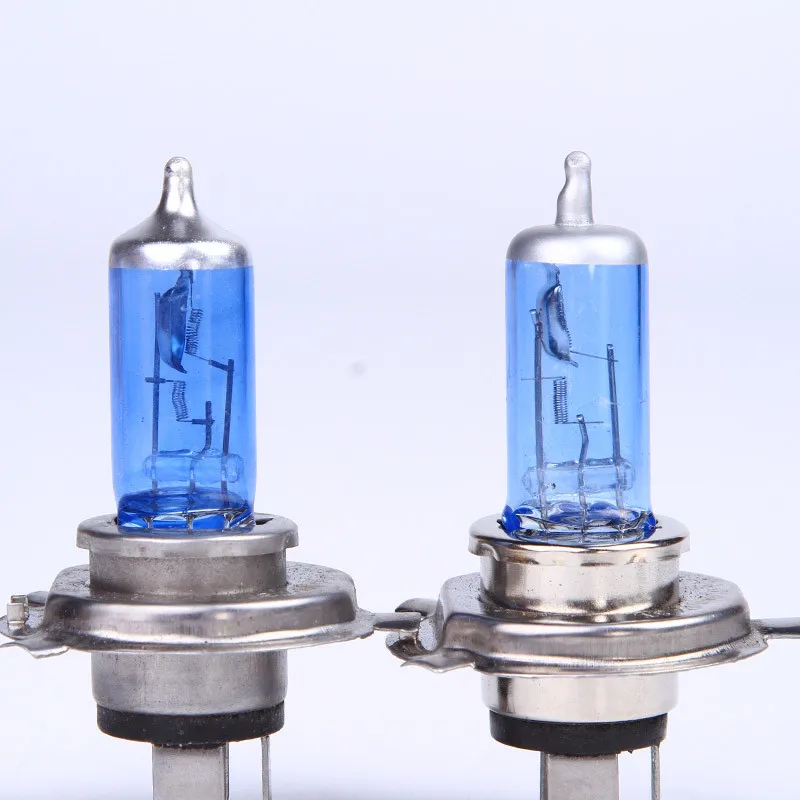 

New Ultra White Light Car Headlight 12VH4 55W/100W Car Halogen Bulb H4 Car Halogen Bulb Auto Products Accessories Decoration