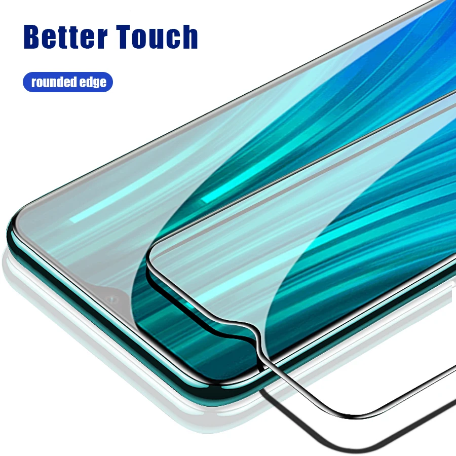 For Xiaomi Redmi Note 5 Glass Redmi Note 5 Tempered Glass On the for Xiaomi Redmi Note 8 Pro Screen Protector Full Cover 2.5D