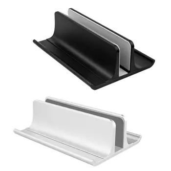 

Aluminum Alloy Laptop Vertical Stand Base Notebook Computer Tabletop Cooling Width Adjustable Storage Bracket
