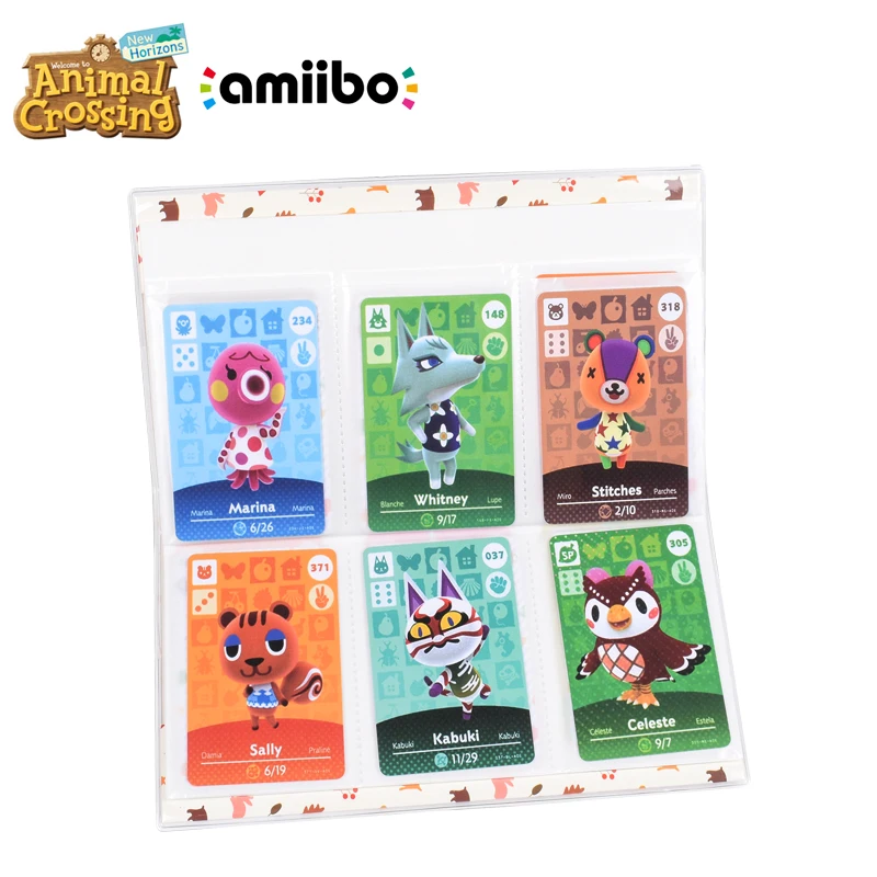 

78 grid Animal Crossing Amiibo Card Storage Album Nintendo Switch Amiibo Game Card Collectors Album Game Accessories Book