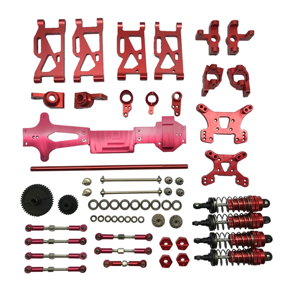 1/14 WLtoys 144001 Upgrade Metal Kit Spare Parts Gears Accessories Set