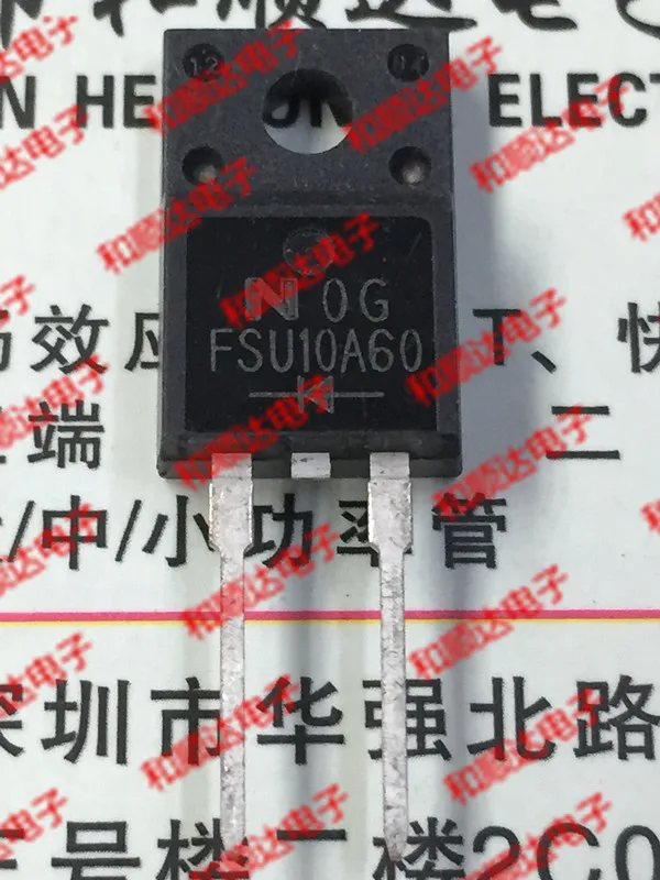 

Новинка (5 шт.) FSU10A60 TO-220F 600V 10A