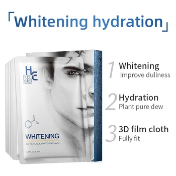 

1 Mask Whitening Moisturizing Mask Oil Control Acne Blackheads Acne Reduces acne marks Shrink pores Brighten skin tone