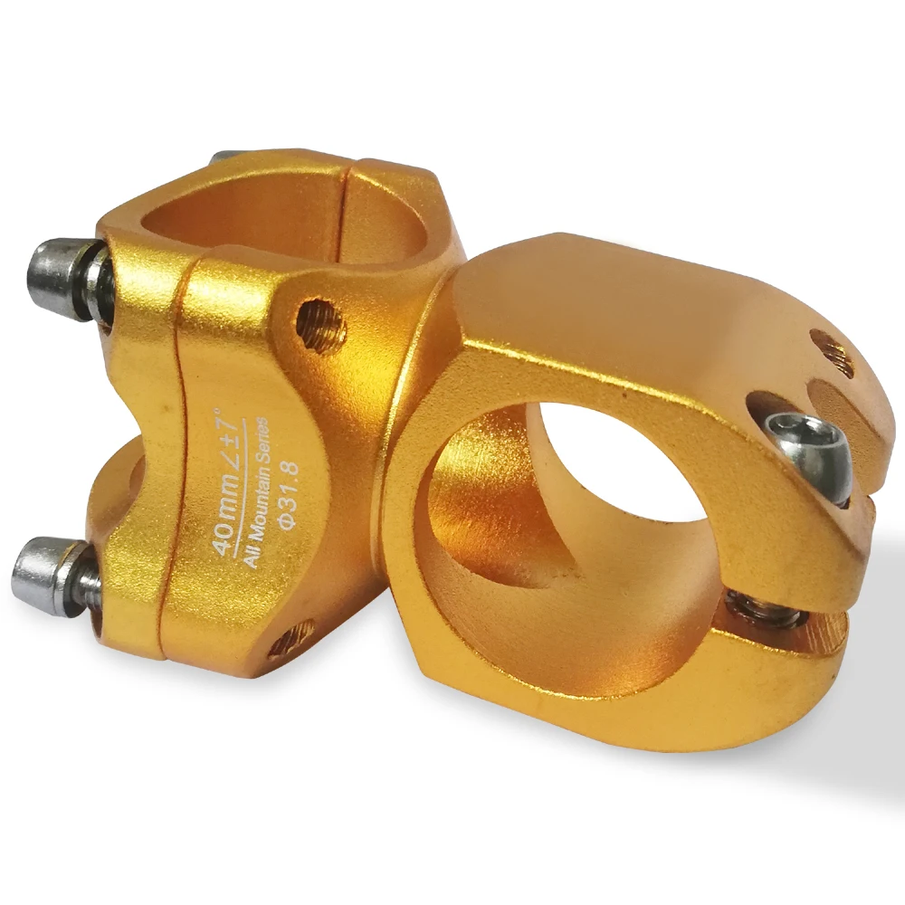 

31.8*40MM New Durable Aluminum Alloy MTB Road Mountain Bike Bicycle Cycling Handlebar Stem w/ Bolts