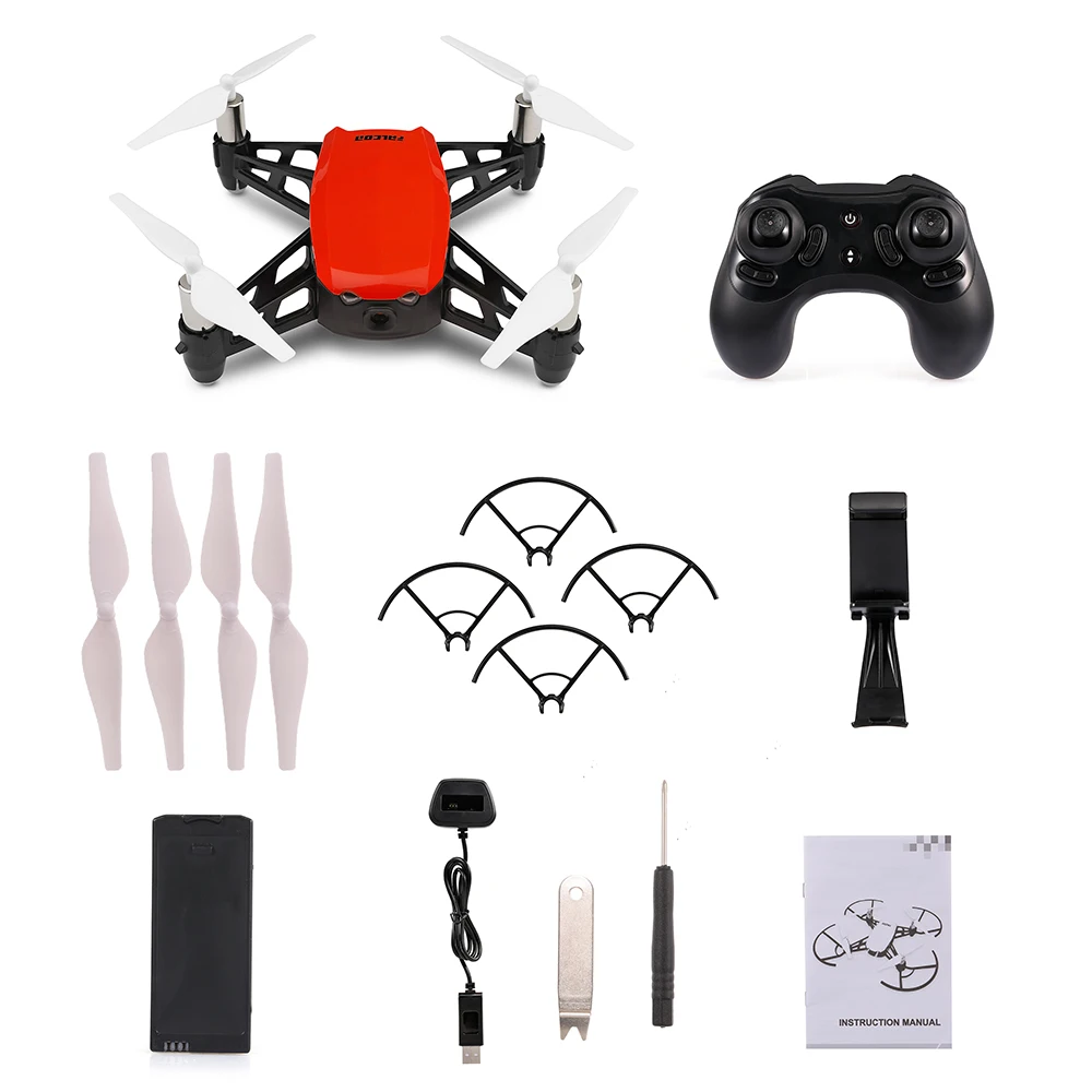 Красный WLtoys XK Q818 Радиоуправляемый Дрон с двойной камерой 720P оптический поток высота удержания жестов фотография Wifi FPV RC Квадрокоптер Дрон игрушки - Цвет: Красный