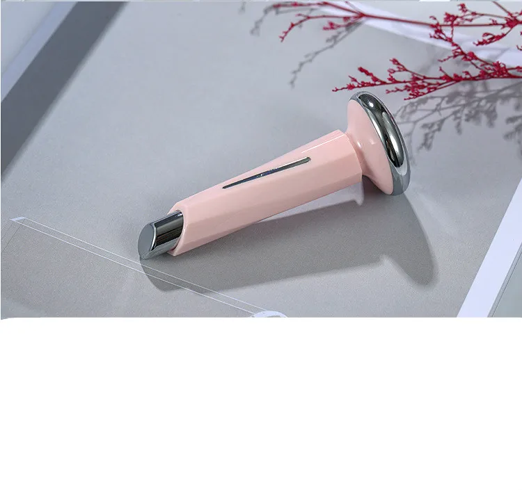 Ultrasound Therapy Skin Scrubber Ultrasonic Pore Cleaner Galvanic Ion Spa Beauty Device Facial Massage Face Roller Facial