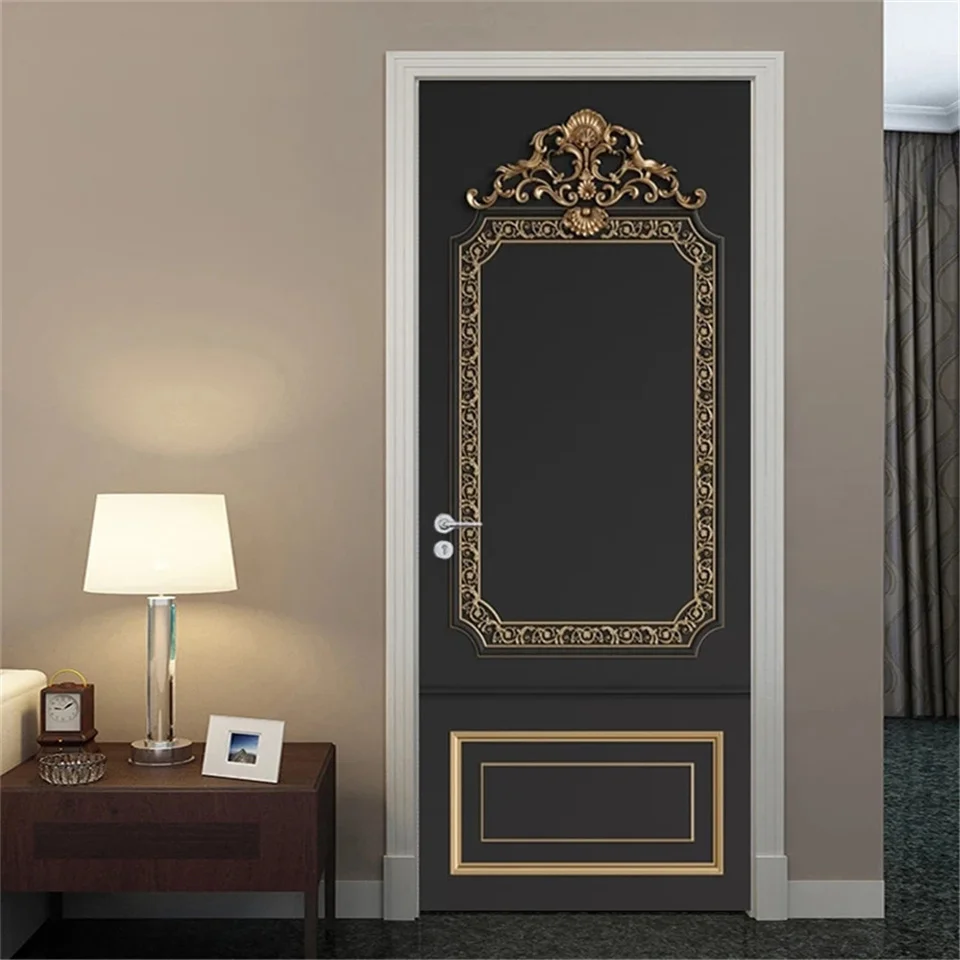 Stickers Muraux Oxiang Imitation Téléphone 3D – Auto-adhésifs Pour Porte – 90x200 Cm – Amovibles