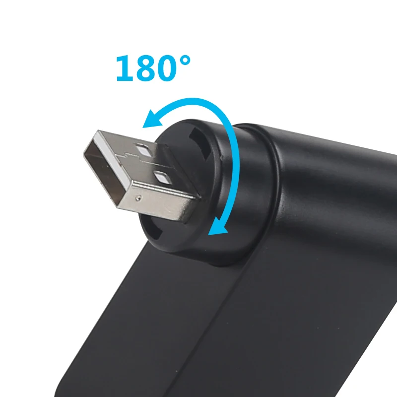 3 порта usb хаб Usb 2 0 концентратор вращающийся высокоскоростной USB Настольный