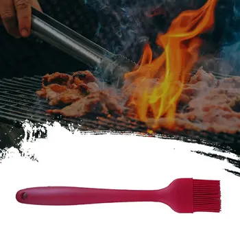 

26Cm Baking Diy Tool Large Silicone Brush Barbecue Brush Oil Brush Silicone Brush Cake Utensils Brush