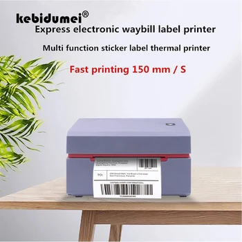 

Express Electronic Waybill Label Printer Thermal Label Printer QR Code Sticker Label Mini USB Printer Product Barcode with EU US