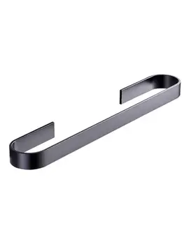 

Smooth Arc Bathroom Tower Shelf Non-drilling Bath Towel Holder Hanging Storage Rack For Home Bathroom