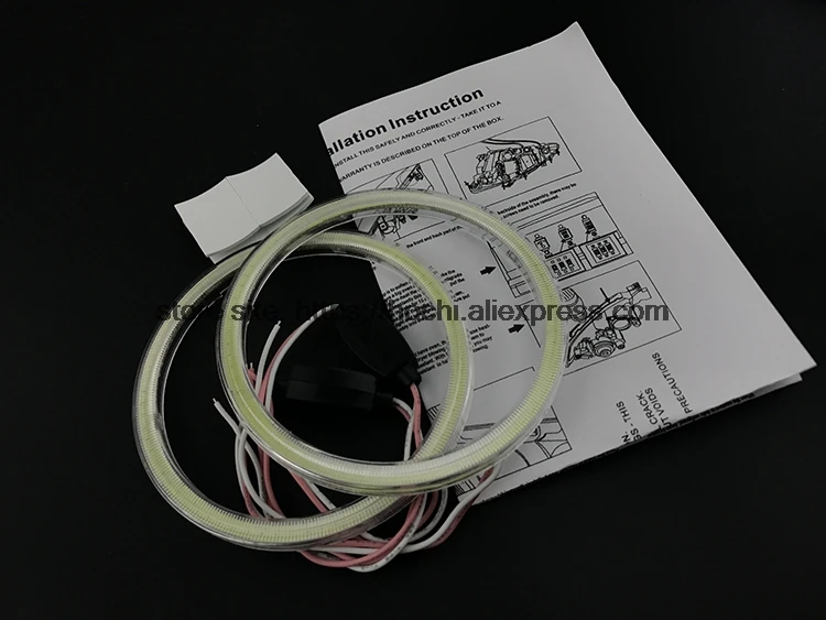 Для Smart Fortwo W451 Mk2 2008 2009 2010 2013 COB Led DRL Дневной свет Белый Halo Cob Led Ангельские глазки кольцо ошибок ультра яркий
