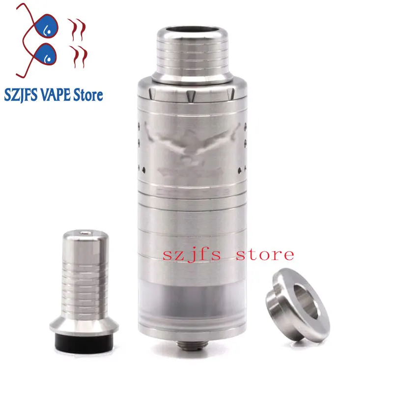 VG Extreme V2 23mm RTDA 316ss 6.5ml mtl 316 Stainless Steel Electronic cigarette atomizer vs Bellcap Top filling | Электроника