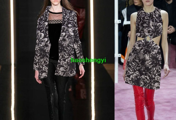 European-style palace style imported noble silk jacquard brocade garment fabric | Дом и сад