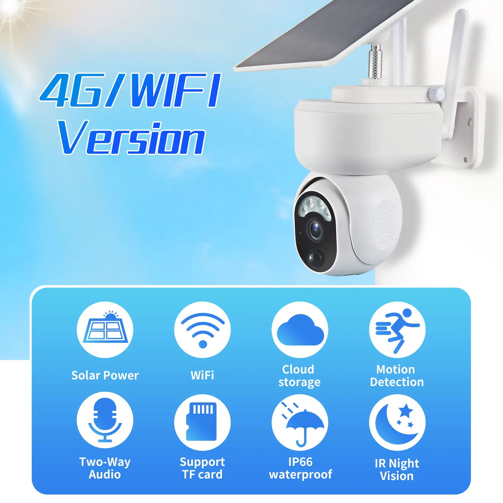 best wireless cctv 1080P 2.4G WiFi IP Camera Outdoor Waterproof AI Motion Detection 4X Digital Zoom Home CCTV Camera Two Way Audio Baby Monitor best poe security camera system