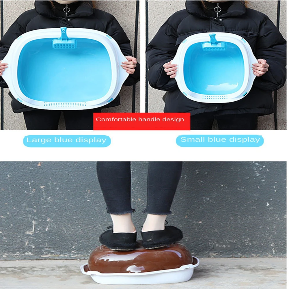 Cat Bedpan Anti Splash Kitten Toilet Litter Box Plastic Home Sand Box Clean Toilette Puppy Ceaning Toilet Training Pet Supplies Cat Bedpan Anti Splash Kitten Toilet Litter Box Plastic Home Sand Box Clean Toilette Puppy Ceaning Toilet Training Pet Supplies