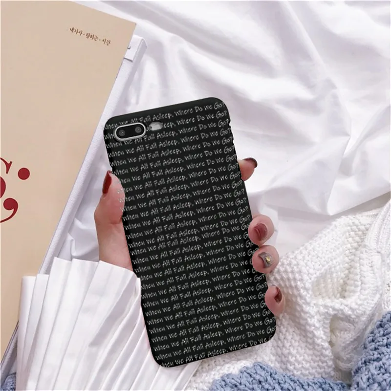TPU Billie Eilish Халид океана глаз плохого парня Чехлы кейсы для телефонов для iPhone 7 8 Plus 6s 6 5S SE X XR XS MAX Coque мягкий чехол из ТПУ - Цвет: TPU