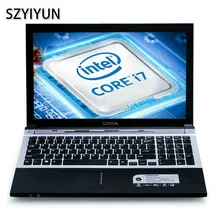 15.6 Inch Intel Core i7-5500U Laptop 8G Windows 7 Working Notebook PC Computer with DVD Optical Drive Student Portable Netbook