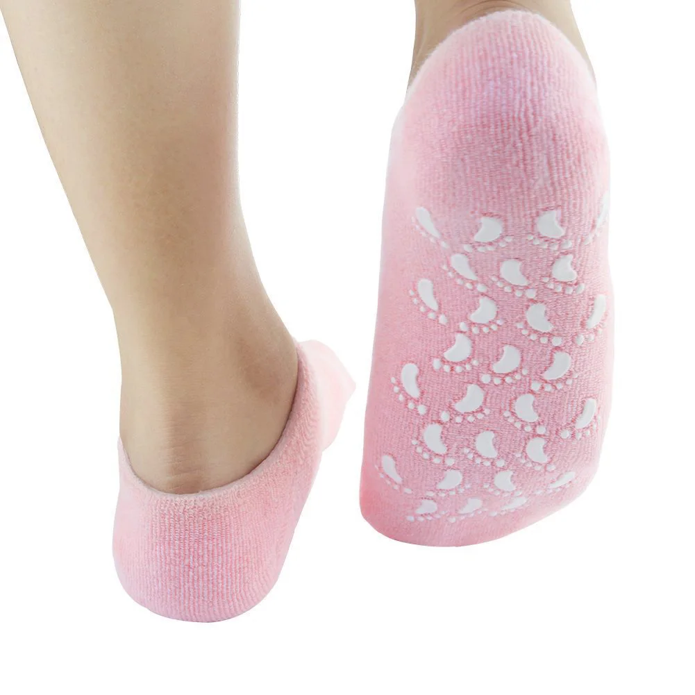 1 пара отшелушивающая маска для ног носки SPA гелевый увлажняющий, забота о ногах, гель-содержащие спа-носки SDFA88