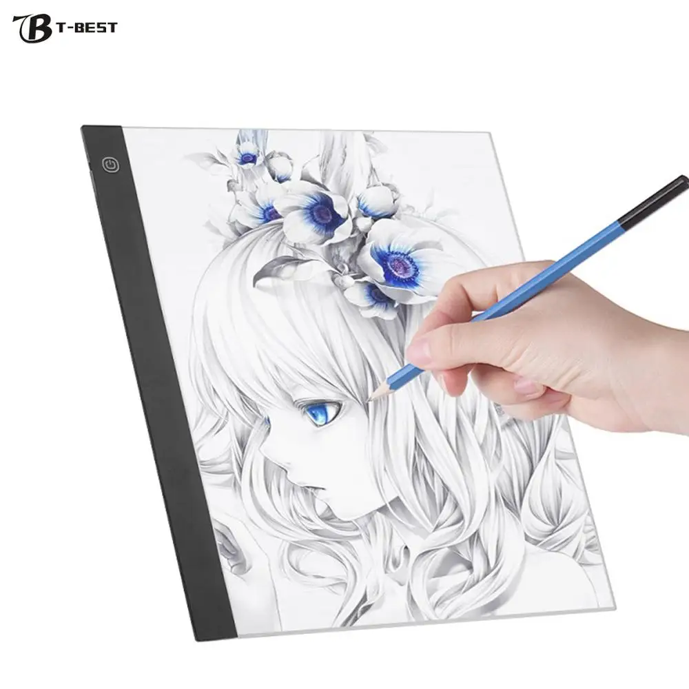 Ultra-Thin Stepless Dimmable Brightness Tracing Tracer Artist Light Pad CO-Z A3 LED Drawing Light Box Board