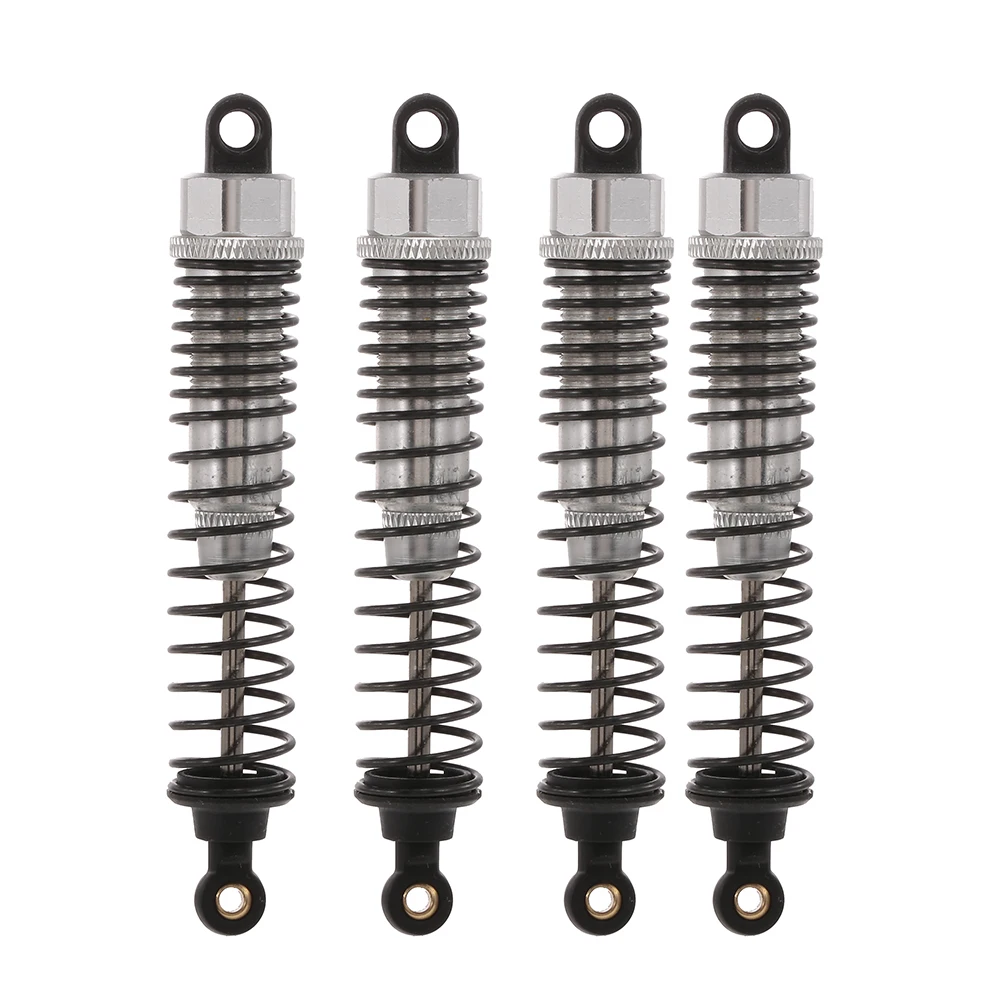 

4pcs RC Car Parts 100mm Metal Shock Absorber Damper for 1/10 Traxxas HSP Redcat RC Car Off-road Monster Truck RC Car Parts