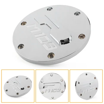 

M109R Motocycle Derby Side Cover Cap For Suzuki Boulevard VZR1800 Intruder M1800R 2006 2007 2008 2009 2010 2011 2012-2018 Chrome