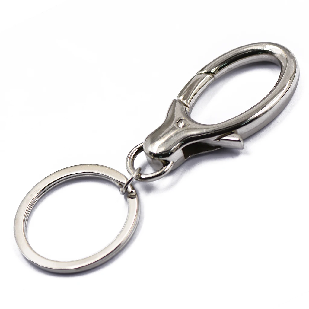 

Generic Swivel Eye Lobster Snap Trigger Clasp Hook Key Ring 85mm