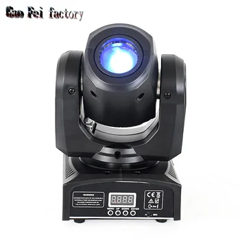 

10W mini led spot moving head light with DMX Controller dj 8 gobos effect stage lights/ktv bar disco