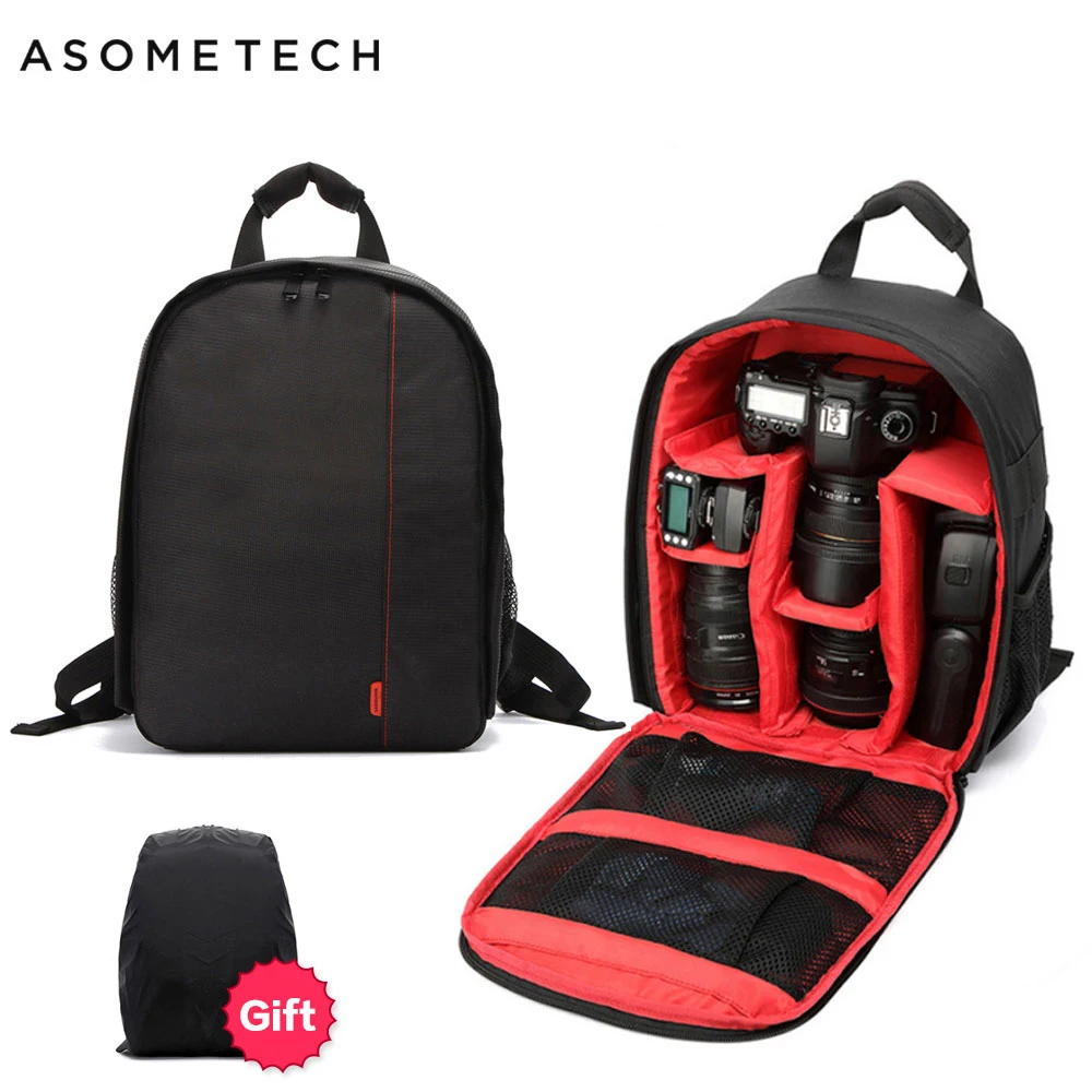 Sale Camera Bag Digital Dslr Bag Waterproof Shockproof Breathable Camera Backpack For Nikon 32955059114